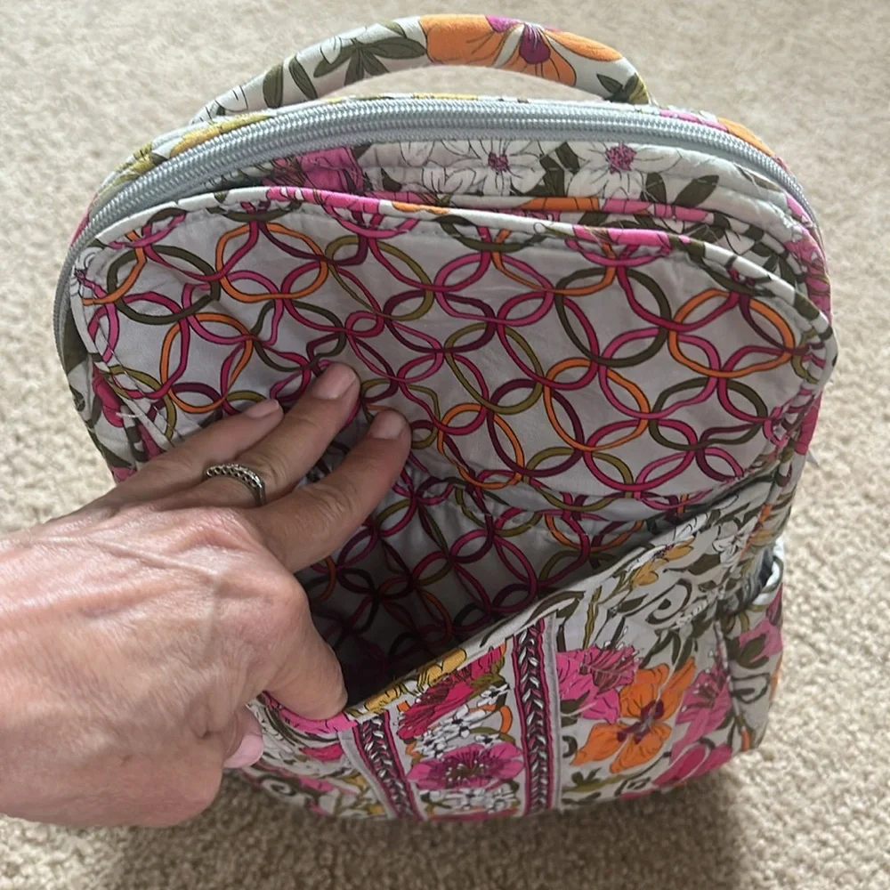 Vera Bradley Tea Garden Mini Backpack
